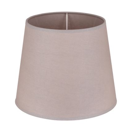 Duolla - Abajur para candeeiro de mesa CLASSIC M E27 diâmetro 24 cm cinzento