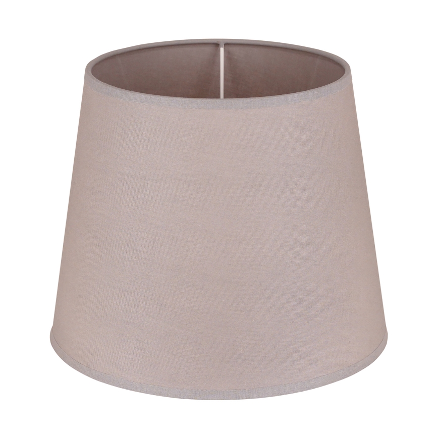Duolla - Abajur para candeeiro de mesa CLASSIC M E27 diâmetro 24 cm cinzento