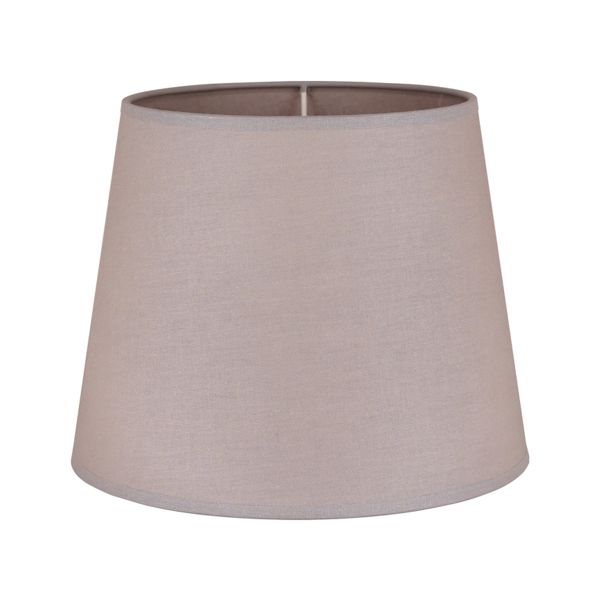 Duolla - Abajur para candeeiro de mesa CLASSIC M E27 diâmetro 24 cm cinzento
