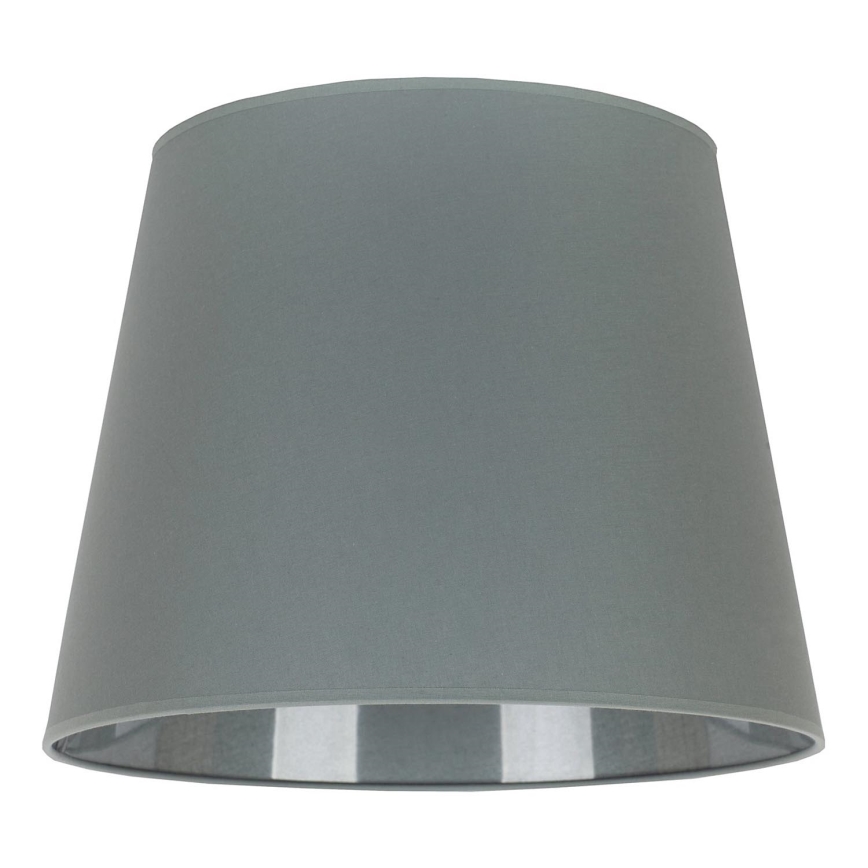 Duolla - Abajur para candeeiro de mesa CLASSIC M E27 diâmetro 24 cm cinzento