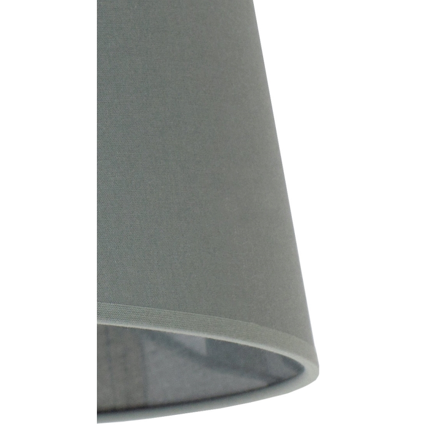 Duolla - Abajur para candeeiro de mesa CLASSIC M E27 diâmetro 24 cm cinzento