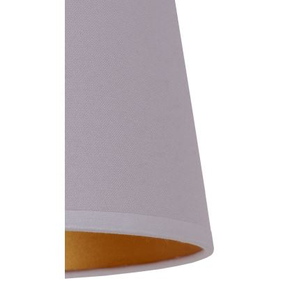 Duolla - Abajur para candeeiro de mesa CLASSIC M E27 diâmetro 24 cm cinzento