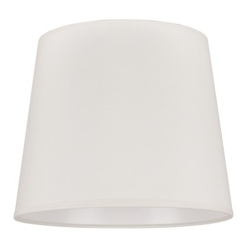 Duolla - Abajur para candeeiro de mesa CLASSIC M E27 diâmetro 24 cm creme