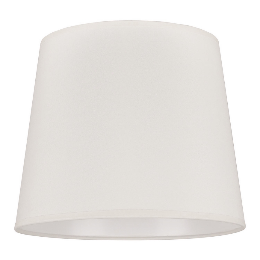 Duolla - Abajur para candeeiro de mesa CLASSIC M E27 diâmetro 24 cm creme
