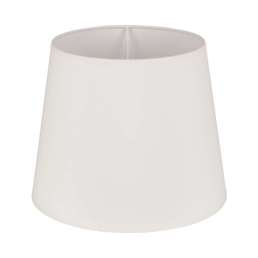 Duolla - Abajur para candeeiro de mesa CLASSIC M E27 diâmetro 24 cm creme