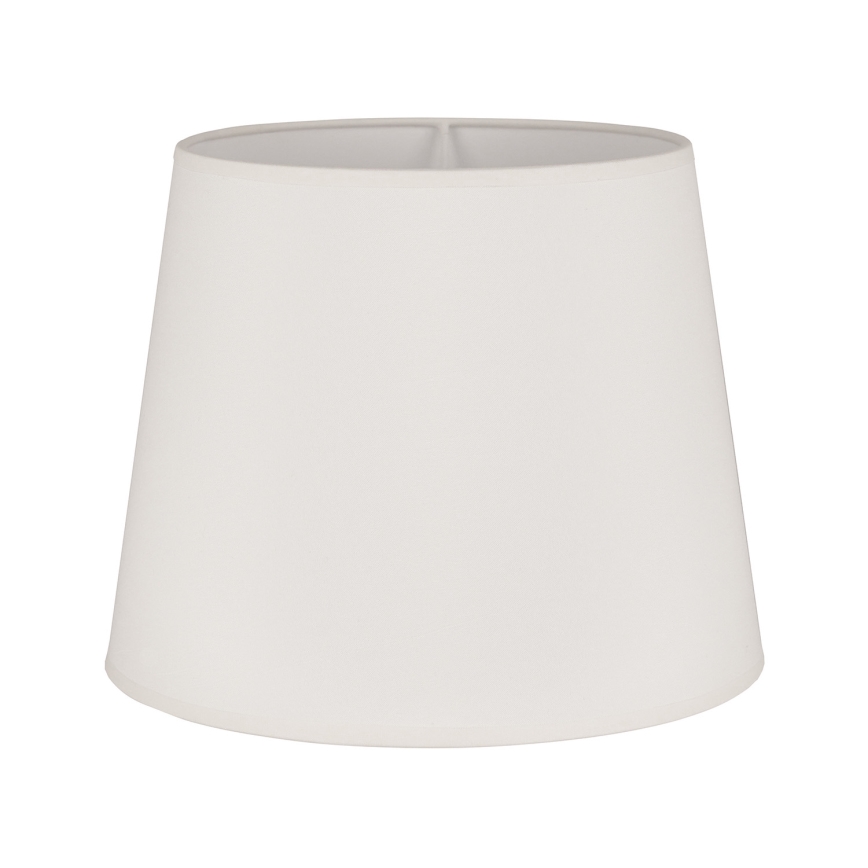 Duolla - Abajur para candeeiro de mesa CLASSIC M E27 diâmetro 24 cm creme