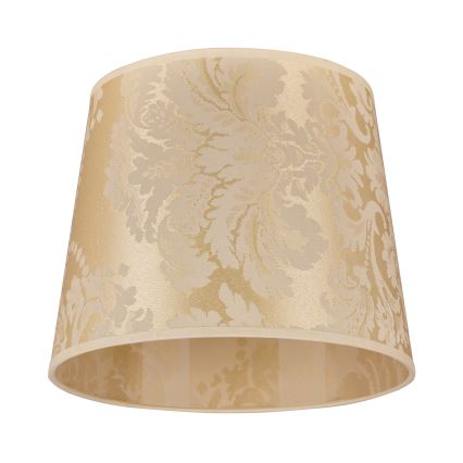 Duolla - Abajur para candeeiro de mesa CLASSIC M E27 diâmetro 24 cm dourado