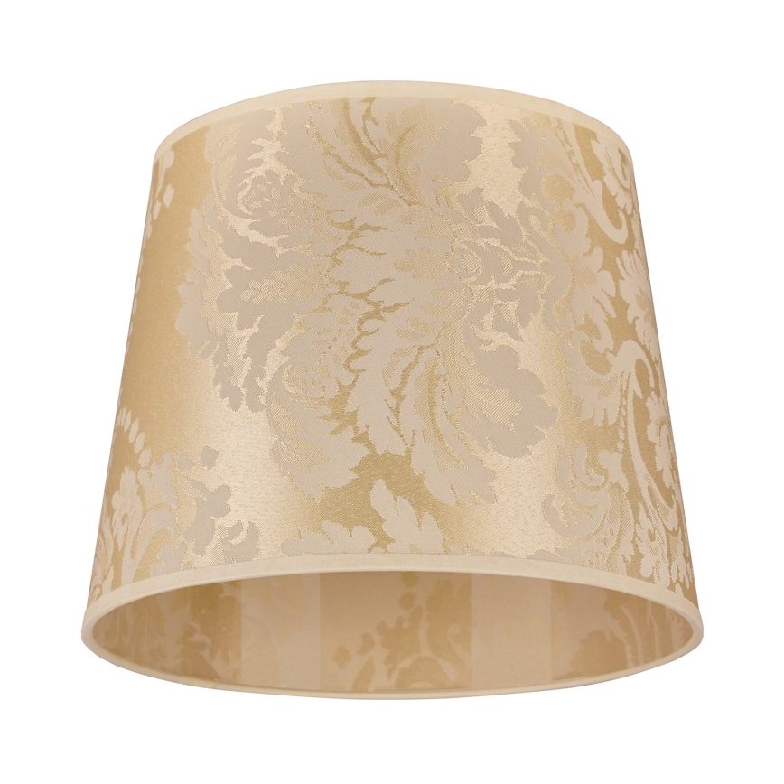 Duolla - Abajur para candeeiro de mesa CLASSIC M E27 diâmetro 24 cm dourado