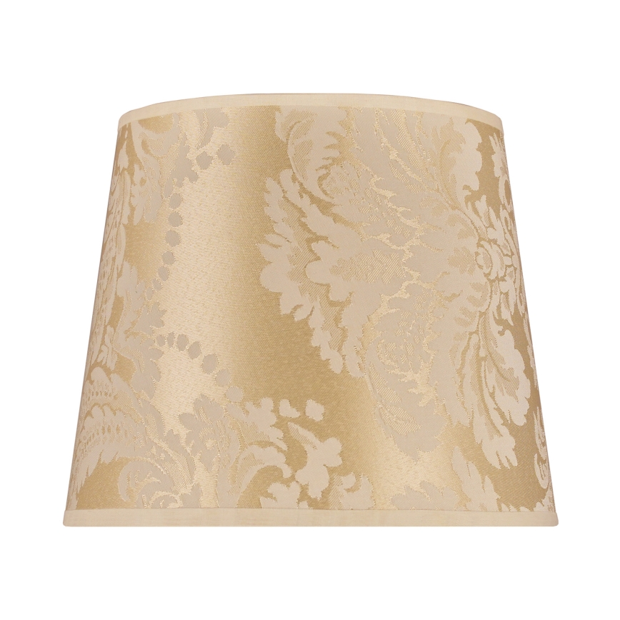 Duolla - Abajur para candeeiro de mesa CLASSIC M E27 diâmetro 24 cm dourado