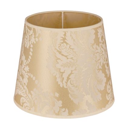 Duolla - Abajur para candeeiro de mesa CLASSIC M E27 diâmetro 24 cm dourado