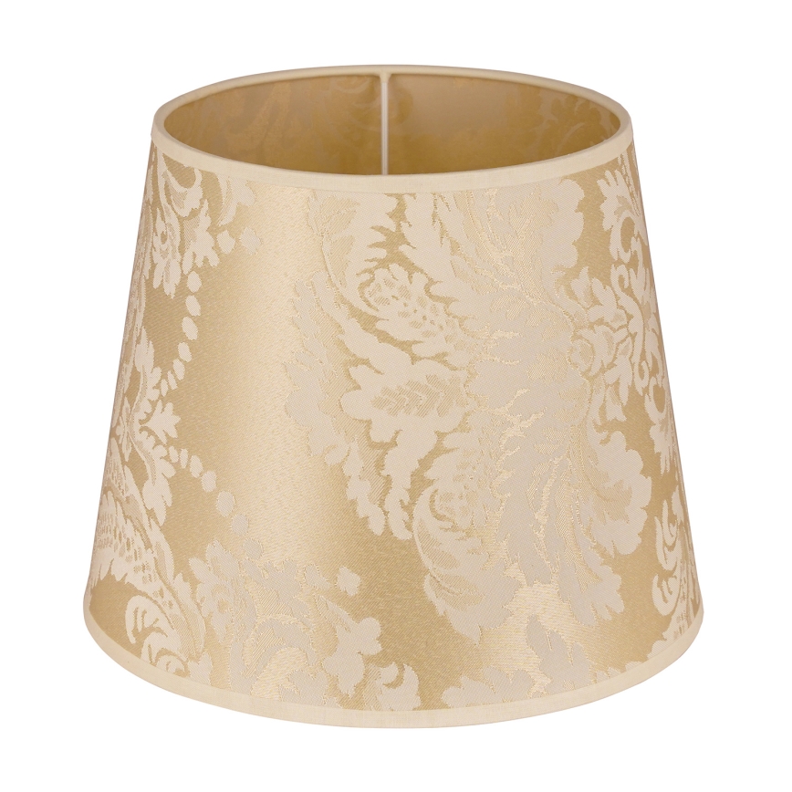 Duolla - Abajur para candeeiro de mesa CLASSIC M E27 diâmetro 24 cm dourado