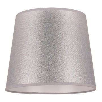 Duolla - Abajur para candeeiro de mesa CLASSIC M E27 diâmetro 24 cm prateado