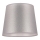 Duolla - Abajur para candeeiro de mesa CLASSIC M E27 diâmetro 24 cm prateado