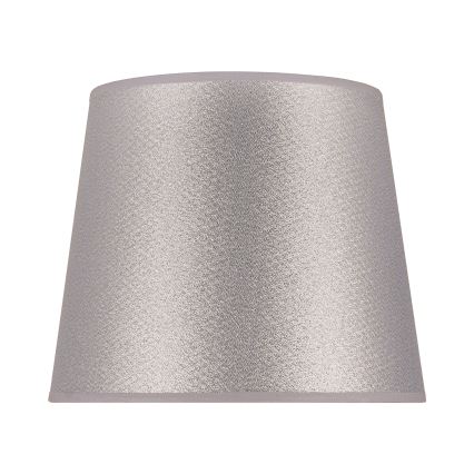 Duolla - Abajur para candeeiro de mesa CLASSIC M E27 diâmetro 24 cm prateado