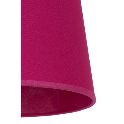 Duolla - Abajur para candeeiro de mesa CLASSIC M E27 diâmetro 24 cm rosa