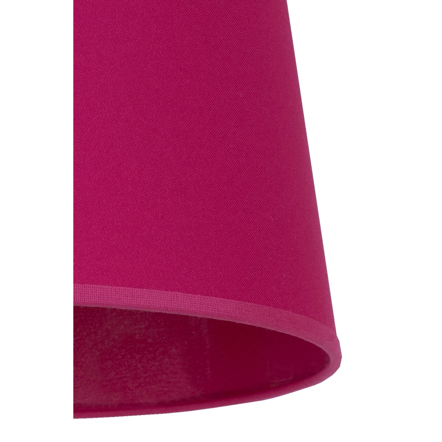 Duolla - Abajur para candeeiro de mesa CLASSIC M E27 diâmetro 24 cm rosa