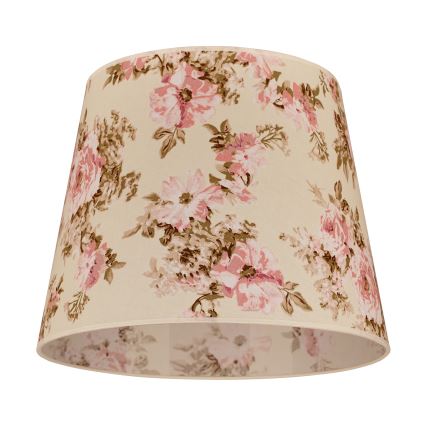 Duolla - Abajur para candeeiro de mesa CLASSIC M E27 diâmetro 24 cm rosa