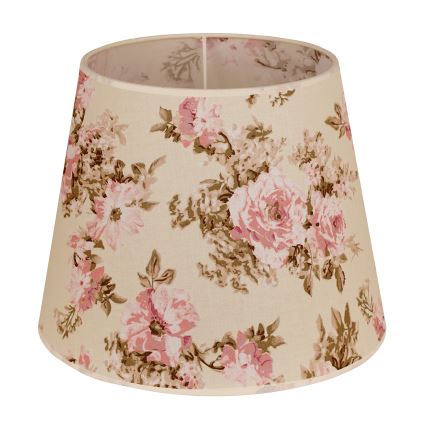 Duolla - Abajur para candeeiro de mesa CLASSIC M E27 diâmetro 24 cm rosa