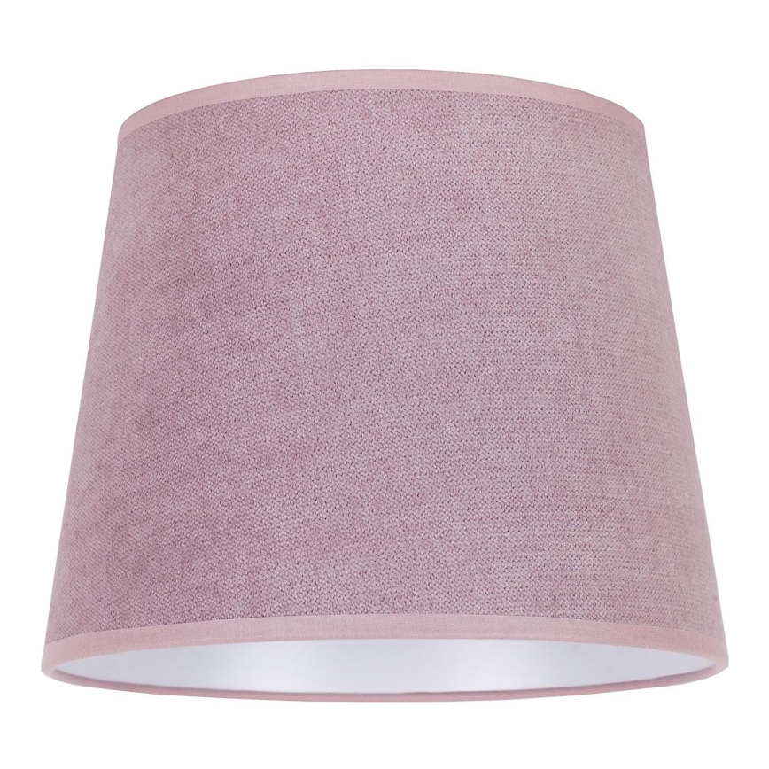 Duolla - Abajur para candeeiro de mesa CLASSIC M E27 diâmetro 24 cm rosa