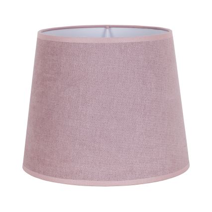 Duolla - Abajur para candeeiro de mesa CLASSIC M E27 diâmetro 24 cm rosa