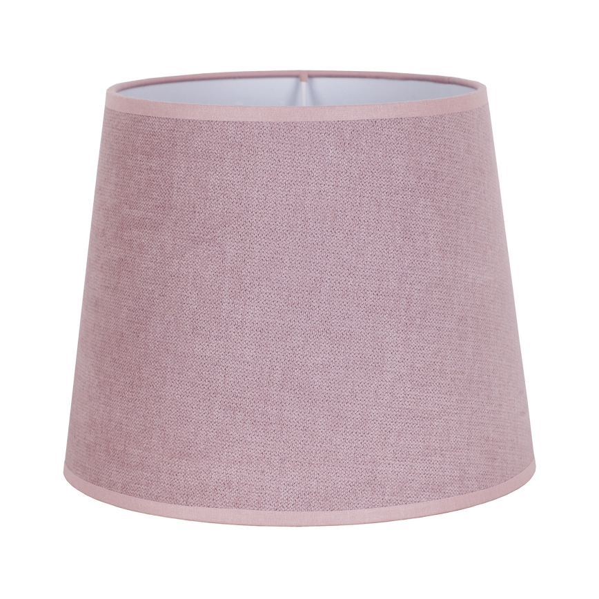 Duolla - Abajur para candeeiro de mesa CLASSIC M E27 diâmetro 24 cm rosa