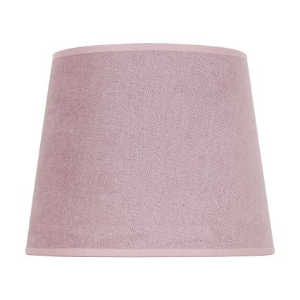 Duolla - Abajur para candeeiro de mesa CLASSIC M E27 diâmetro 24 cm rosa