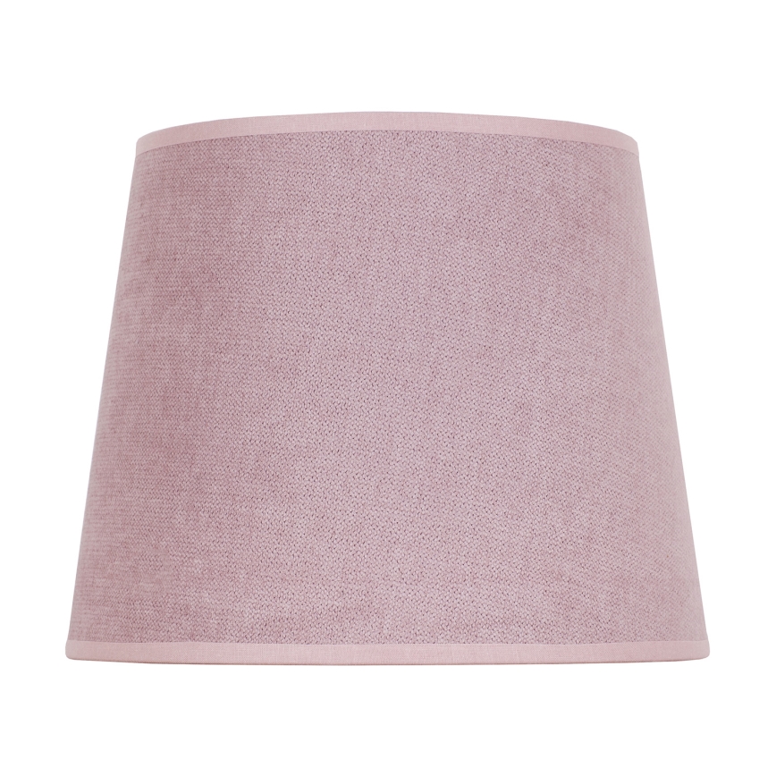 Duolla - Abajur para candeeiro de mesa CLASSIC M E27 diâmetro 24 cm rosa