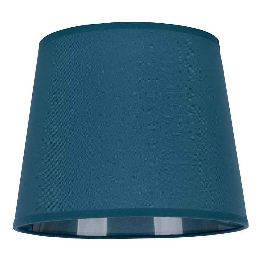 Duolla - Abajur para candeeiro de mesa CLASSIC M E27 diâmetro 24 cm turquesa