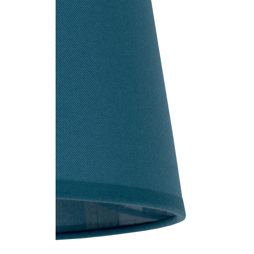 Duolla - Abajur para candeeiro de mesa CLASSIC M E27 diâmetro 24 cm turquesa