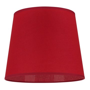 Duolla - Abajur para candeeiro de mesa CLASSIC M E27 diâmetro 24 cm vermelho