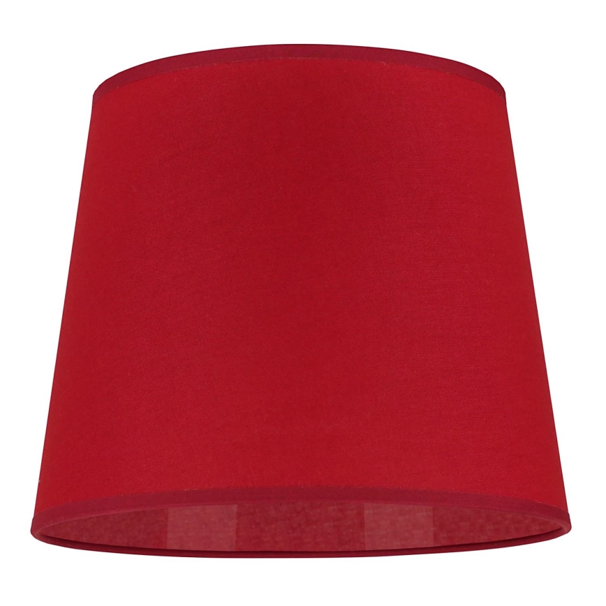 Duolla - Abajur para candeeiro de mesa CLASSIC M E27 diâmetro 24 cm vermelho