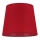 Duolla - Abajur para candeeiro de mesa CLASSIC M E27 diâmetro 24 cm vermelho