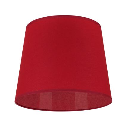 Duolla - Abajur para candeeiro de mesa CLASSIC M E27 diâmetro 24 cm vermelho