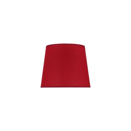 Duolla - Abajur para candeeiro de mesa CLASSIC M E27 diâmetro 24 cm vermelho