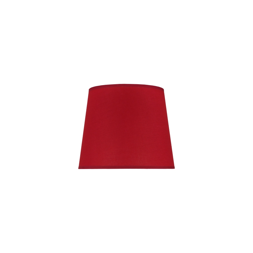 Duolla - Abajur para candeeiro de mesa CLASSIC M E27 diâmetro 24 cm vermelho