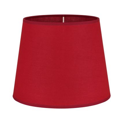 Duolla - Abajur para candeeiro de mesa CLASSIC M E27 diâmetro 24 cm vermelho