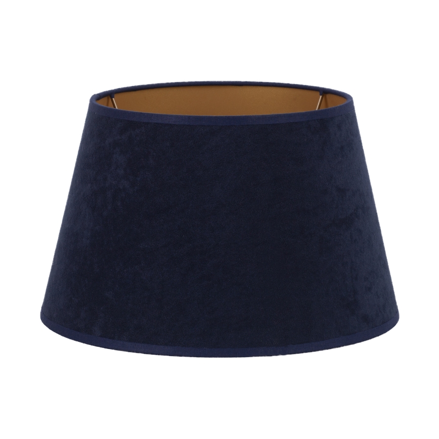 Duolla - Abajur para candeeiro de mesa CONE M E27 diâmetro 28 cm azul