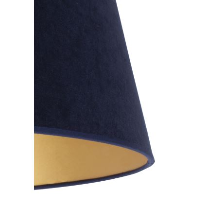 Duolla - Abajur para candeeiro de mesa CONE M E27 diâmetro 28 cm azul