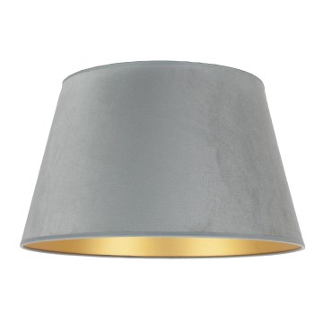Duolla - Abajur para candeeiro de mesa CONE M E27 diâmetro 28 cm cinzento