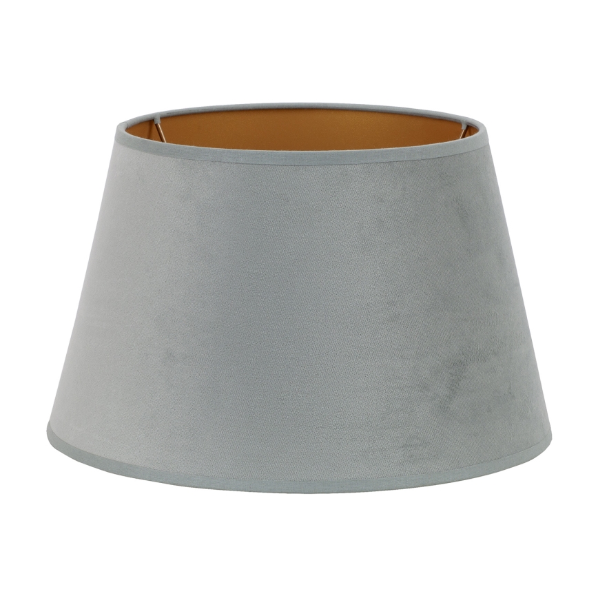 Duolla - Abajur para candeeiro de mesa CONE M E27 diâmetro 28 cm cinzento