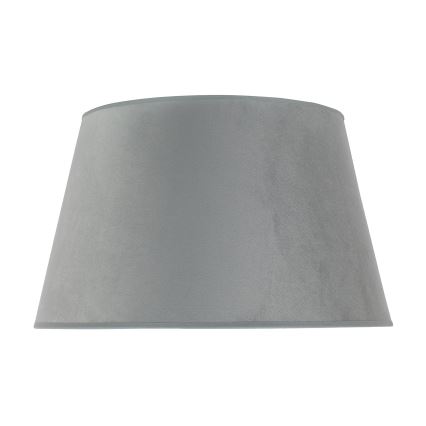 Duolla - Abajur para candeeiro de mesa CONE M E27 diâmetro 28 cm cinzento