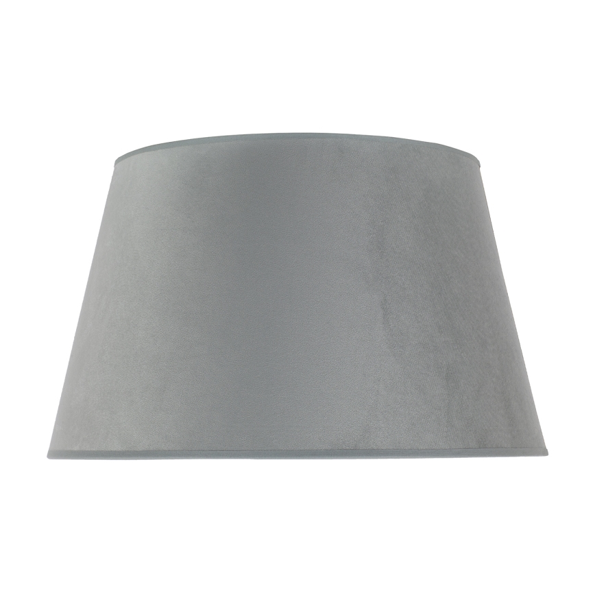 Duolla - Abajur para candeeiro de mesa CONE M E27 diâmetro 28 cm cinzento