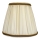 Duolla - Abajur para candeeiro de mesa e de pé E27 diâmetro 18,5 cm creme/castanho
