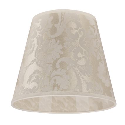 Duolla - Abajur para candeeiro de mesa SOFIA XS E14 diâmetro 18,5 cm bege