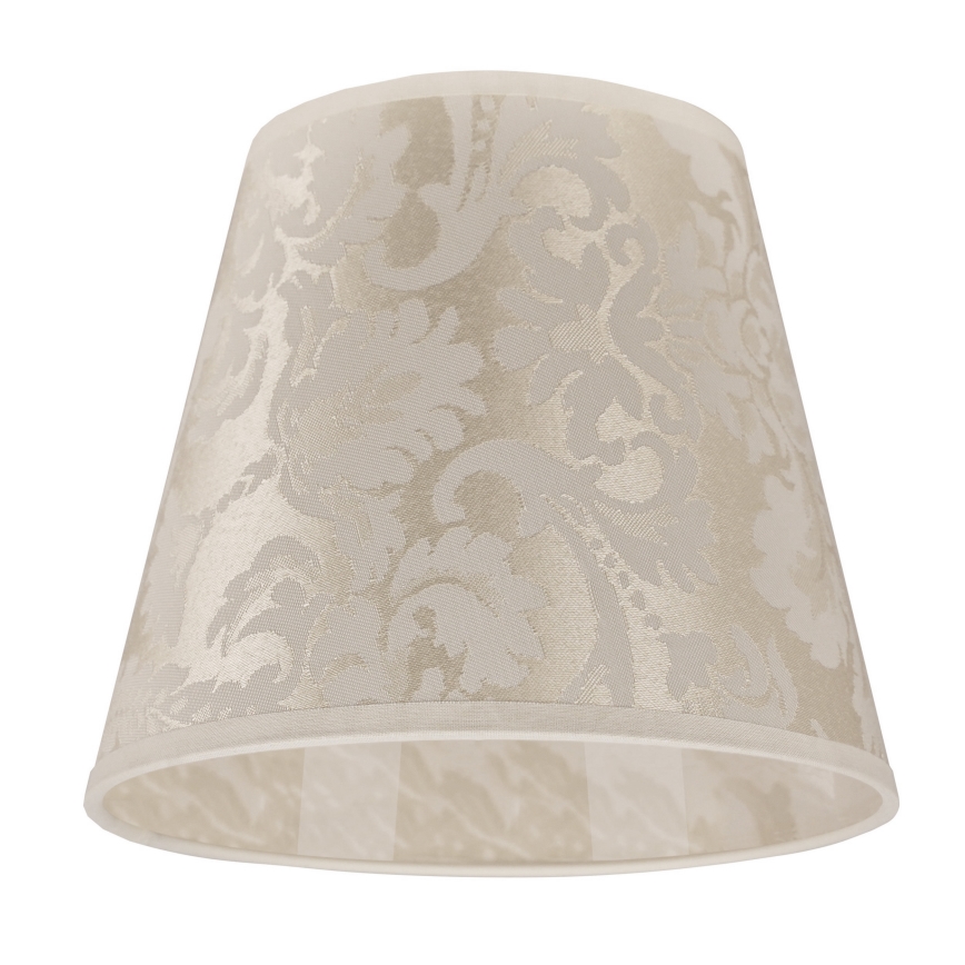Duolla - Abajur para candeeiro de mesa SOFIA XS E14 diâmetro 18,5 cm bege