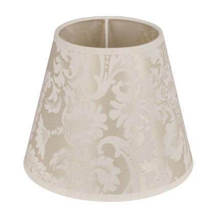 Duolla - Abajur para candeeiro de mesa SOFIA XS E14 diâmetro 18,5 cm bege