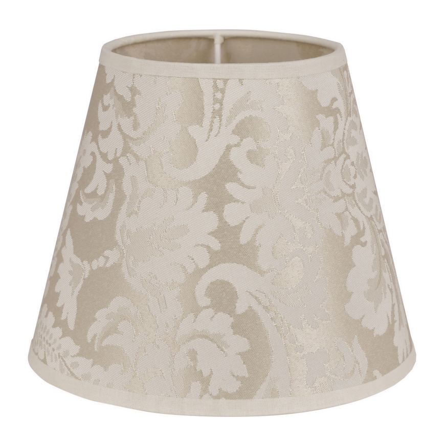 Duolla - Abajur para candeeiro de mesa SOFIA XS E14 diâmetro 18,5 cm bege