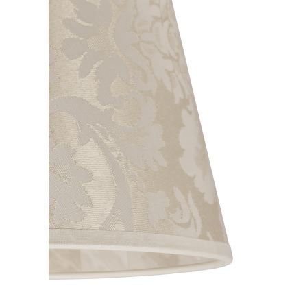 Duolla - Abajur para candeeiro de mesa SOFIA XS E14 diâmetro 18,5 cm bege