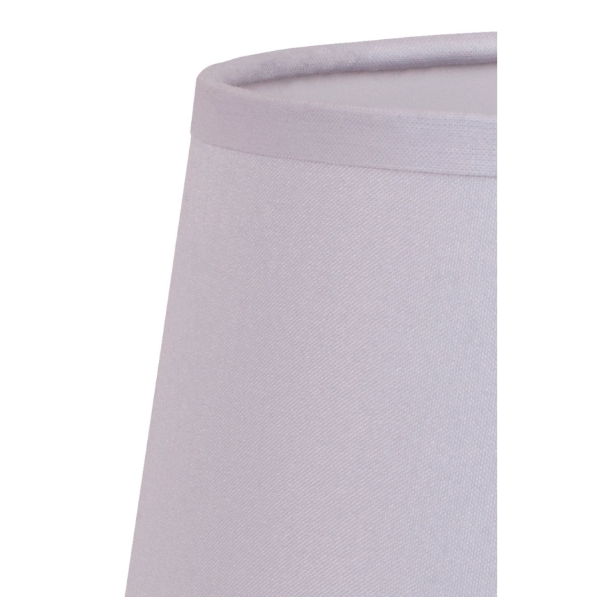 Duolla - Abajur para candeeiro de pé CLASSIC L E27 diâmetro 38 cm branco