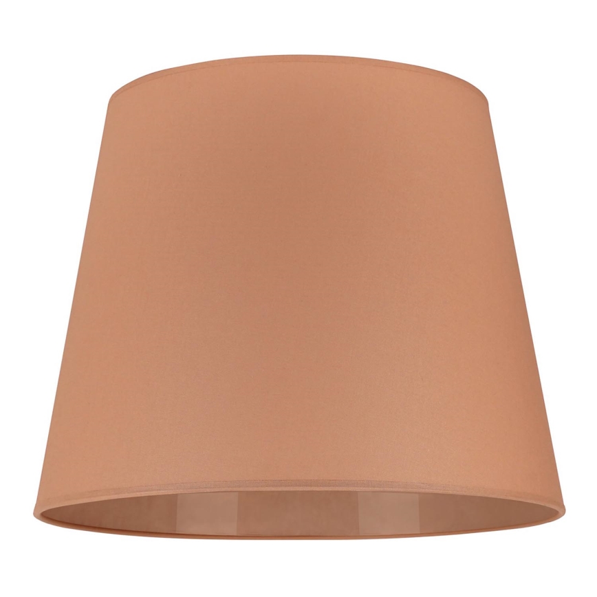 Duolla - Abajur para candeeiro de pé CLASSIC L E27 diâmetro 38 cm castanho
